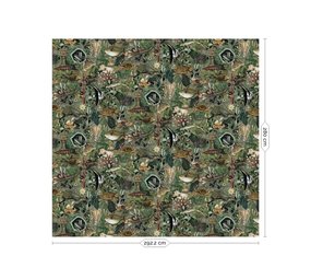 KEK Amsterdam Papier peint jungle sous-marine WP-691 - 292.2 x 280 cm