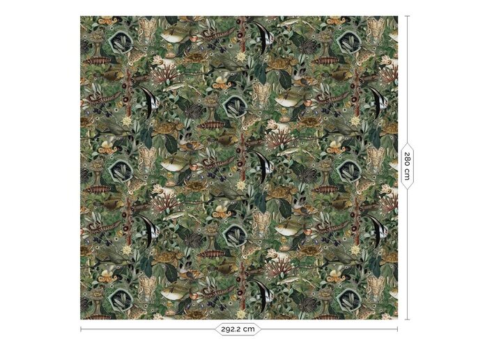 KEK Amsterdam Papier peint jungle sous-marine WP-691 - 292.2 x 280 cm KEK Amsterdam Papier peint jungle sous-marine WP-691 - 292.2 x 280 cm
