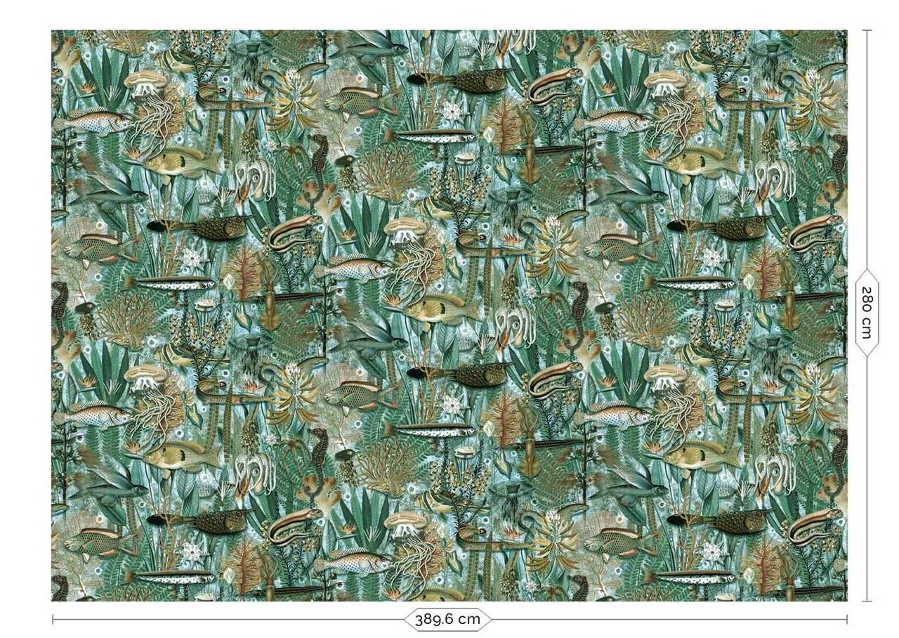 KEK Amsterdam Carta da parati fotografica giungla subacquea WP-700 - 389,6 x 280 cm KEK Amsterdam Carta da parati fotografica giungla subacquea WP-700 - 389,6 x 280 cm