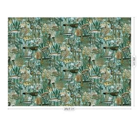 KEK Amsterdam Papier peint photo jungle sous-marine WP-700 - 389,6 x 280 cm KEK Amsterdam Papier peint photo jungle sous-marine WP-700 - 389,6 x 280 cm