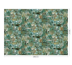 KEK Amsterdam Undervannsjungel fototapet WP-700 - 389,6 x 280 cm KEK Amsterdam Undervannsjungel fototapet WP-700 - 389,6 x 280 cm