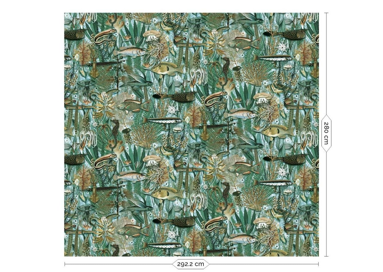 KEK Amsterdam Papier peint photo jungle sous-marine WP-694 - 292.2 x 280 cm KEK Amsterdam Papier peint photo jungle sous-marine WP-694 - 292.2 x 280 cm