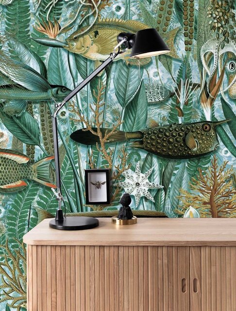 KEK Amsterdam Papier peint photo jungle sous-marine WP-688 - 194,8 x 280 cm