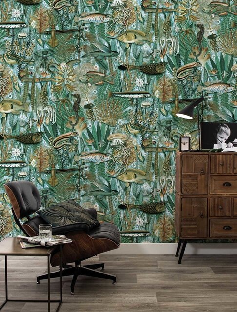 KEK Amsterdam Underwater jungle fotobehang WP-688 - 194,8 x 280 cm