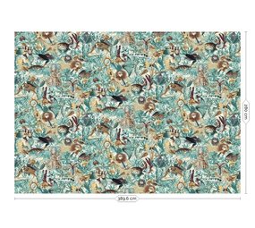 KEK Amsterdam Carta da parati fotografica giungla subacquea WP-695 - 389,6 x 280 cm