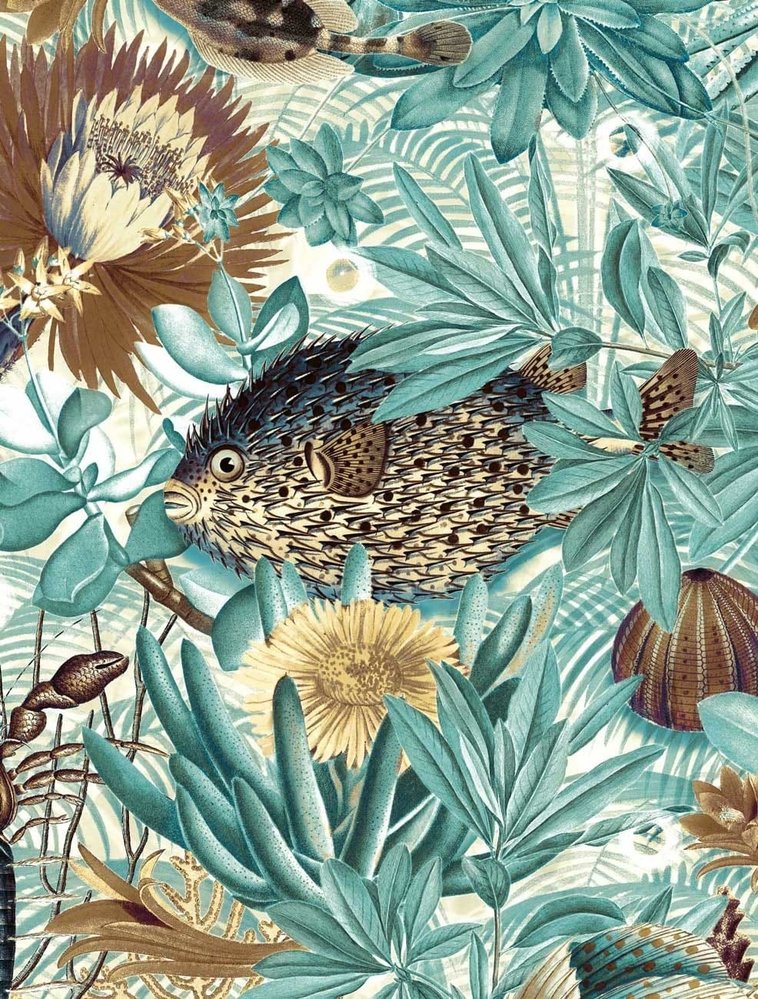 KEK Amsterdam Unterwasser Dschungel Fototapete WP-689 - 292,2 x 280 cm KEK Amsterdam Unterwasser Dschungel Fototapete WP-689 - 292,2 x 280 cm