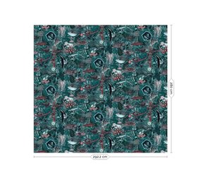 KEK Amsterdam Carta da parati fotografica giungla subacquea WP-692 - 292.2 x 280 cm