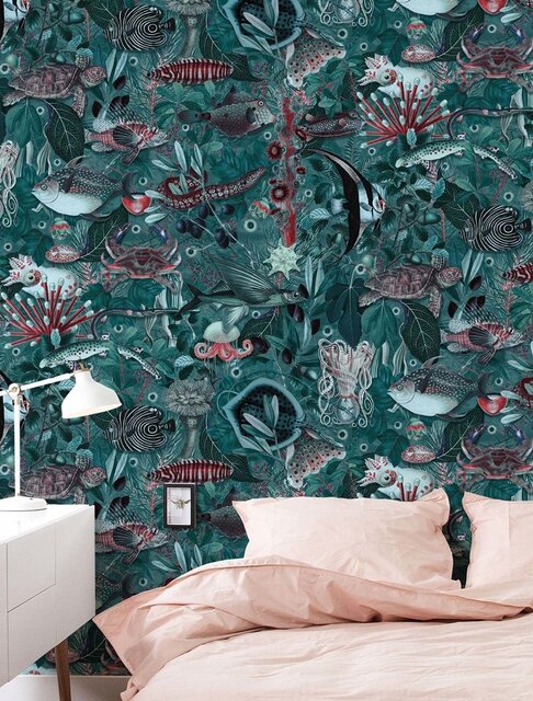 KEK Amsterdam Underwater jungle fotobehang WP-686 - 194,8 x 280 cm