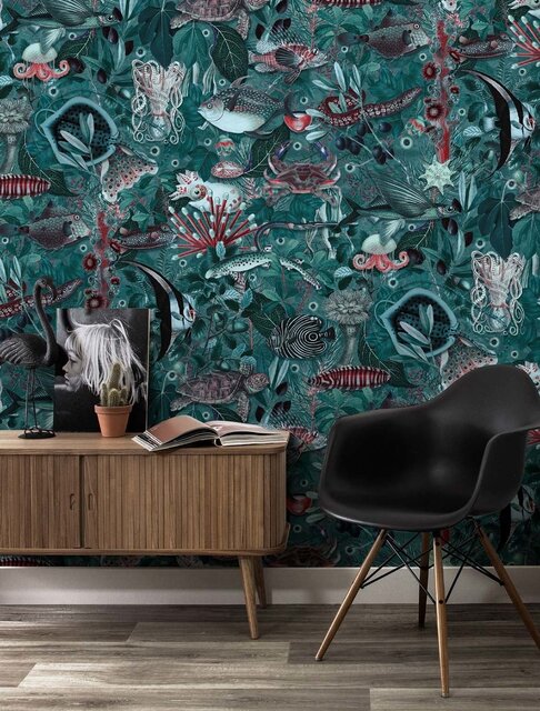 KEK Amsterdam Underwater jungle fotobehang WP-686 - 194,8 x 280 cm