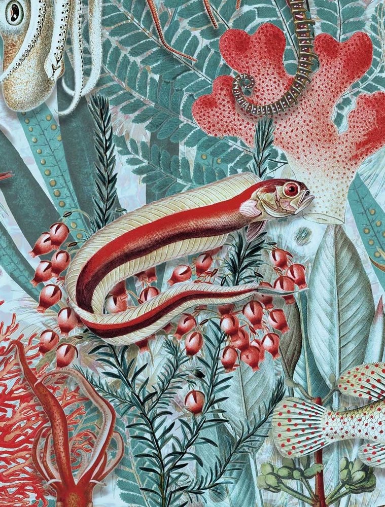 KEK Amsterdam Underwater jungle fotobehang WP-699 - 389,6 x 280 cm