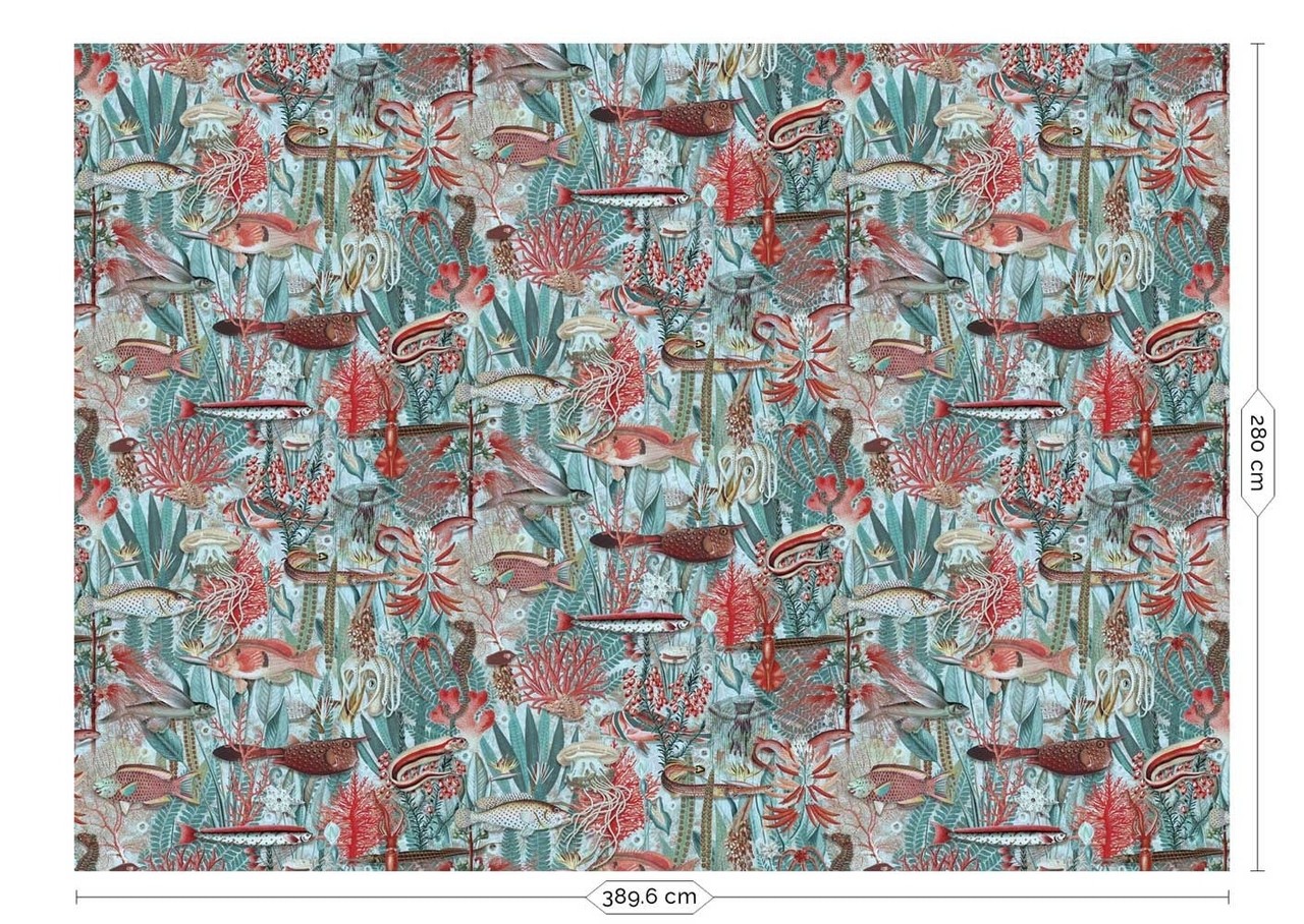 KEK Amsterdam Underwater jungle fotobehang WP-699 - 389,6 x 280 cm