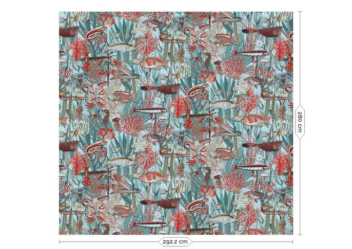 KEK Amsterdam Underwater jungle wall mural WP-693 - 292.2 x 280 cm