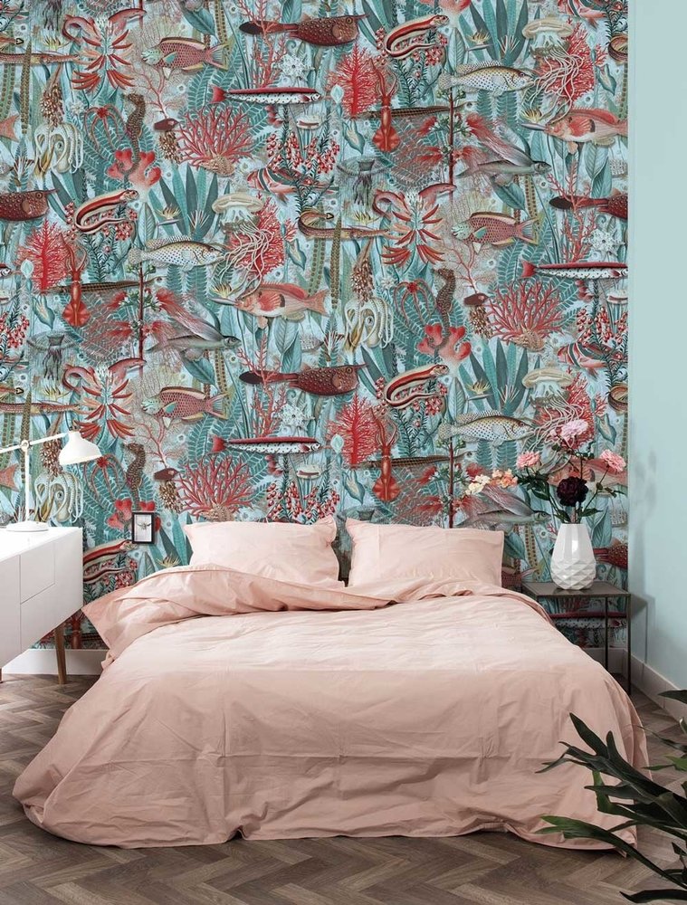 KEK Amsterdam Undervattensdjungel fototapet WP-687 - 194,8 x 280 cm KEK Amsterdam Undervattensdjungel fototapet WP-687 - 194,8 x 280 cm