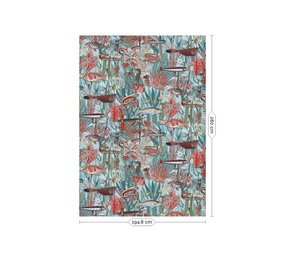 KEK Amsterdam Undervattensdjungel fototapet WP-687 - 194,8 x 280 cm