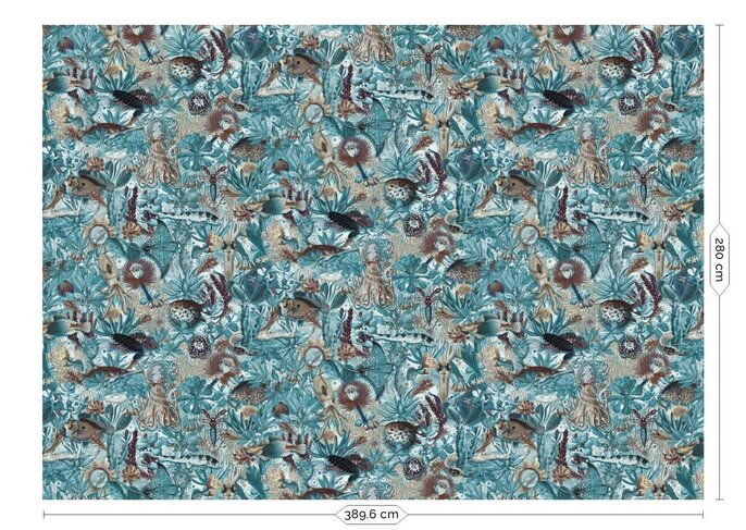 KEK Amsterdam Papel pintado fotográfico de la selva submarina WP-696 - 389,6 x 280 cm KEK Amsterdam Papel pintado fotográfico de la selva submarina WP-696 - 389,6 x 280 cm