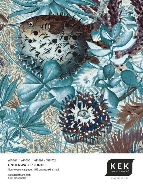 KEK Amsterdam Underwater jungle photo wallpaper WP-696 - 389.6 x 280 cm KEK Amsterdam Underwater jungle photo wallpaper WP-696 - 389.6 x 280 cm