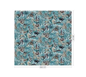 KEK Amsterdam Carta da parati fotografica giungla subacquea WP-690 - 292.2 x 280 cm