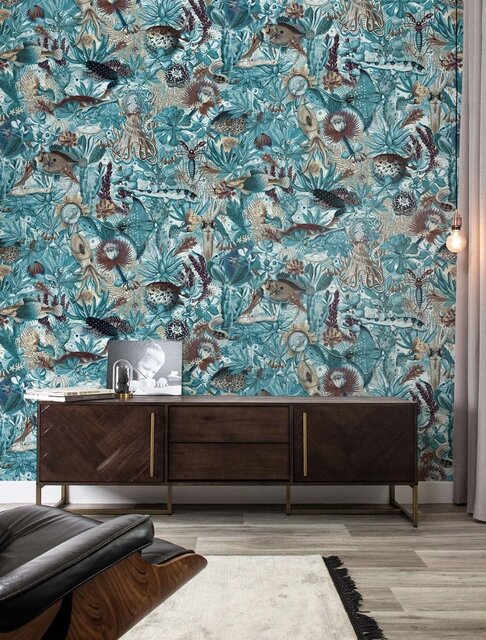 KEK Amsterdam Papier peint photo jungle sous-marine WP-684 - 194,8 x 280 cm