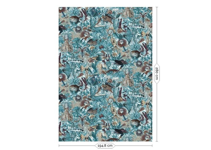 KEK Amsterdam Papier peint photo jungle sous-marine WP-684 - 194,8 x 280 cm