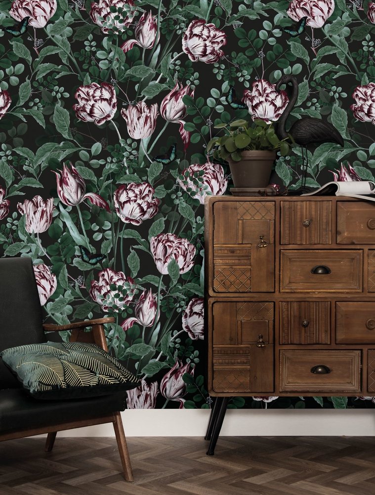 KEK Amsterdam Papier peint botanique audacieux WP-709 KEK Amsterdam Papier peint botanique audacieux WP-709