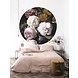 KEK Amsterdam Golden age flowers behangcirkel CK-012 - ø 190cm KEK Amsterdam Golden age flowers behangcirkel CK-012 - ø 190cm