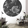 KEK Amsterdam Cerchio di carta da parati con fiori dell'età dell'oro CK-010 - ø190cm KEK Amsterdam Cerchio di carta da parati con fiori dell'età dell'oro CK-010 - ø190cm