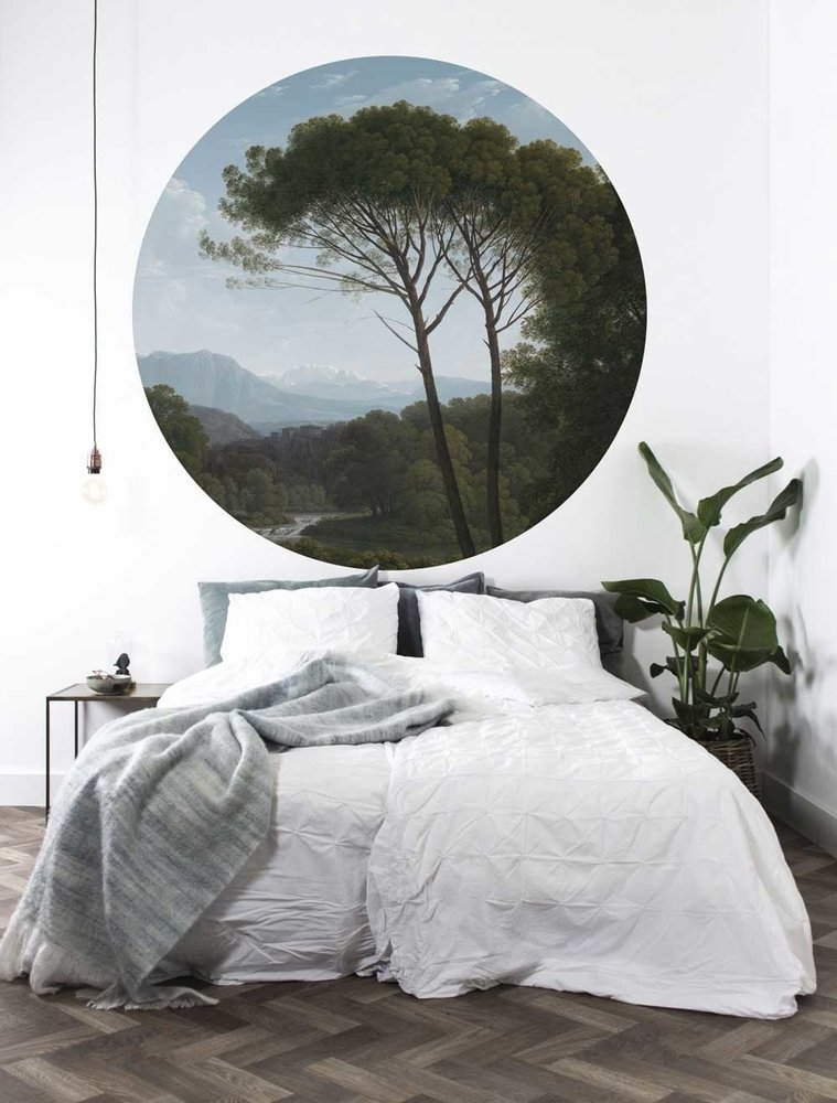 KEK Amsterdam Golden age landscapes wallpaper circle CK-003 - ø190cm