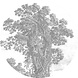 KEK Amsterdam Engraved landscapes behangcirkel CK-013- ø190cm KEK Amsterdam Engraved landscapes behangcirkel CK-013- ø190cm