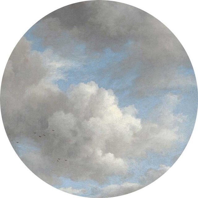 KEK Amsterdam Guldåldersmoln tapetcirkel SC-007 - ø 142,5 cm
