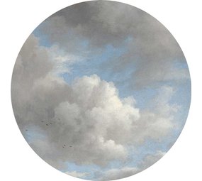 KEK Amsterdam Cerchio di carta da parati con nuvole dell'età dell'oro CK-007 - ø190cm