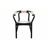 Normann Copenhagen Knot président siège en bois noir Normann Copenhagen Knot président siège en bois noir