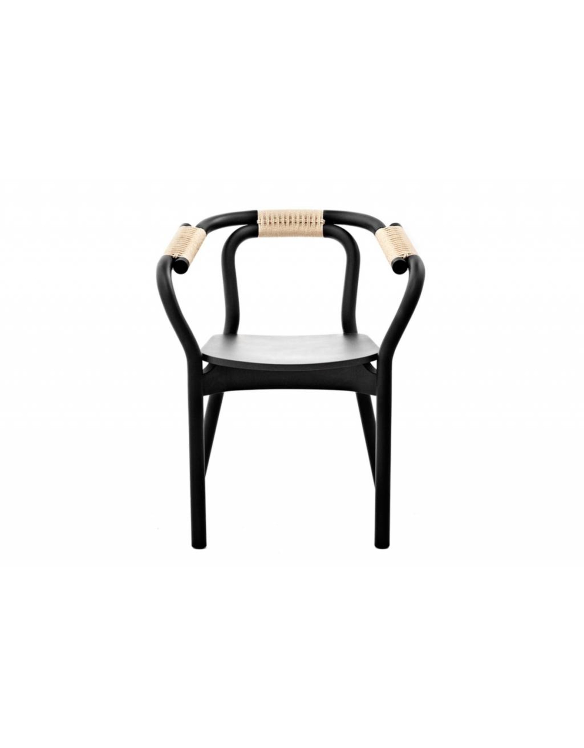 Normann Copenhagen Knot Chair black wood LIVING AND CO.