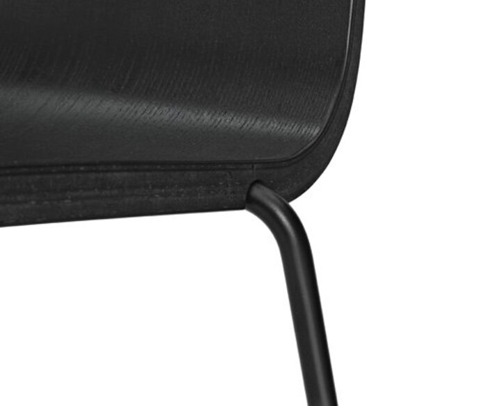 Normann Copenhagen Bare stol sæde sort træ