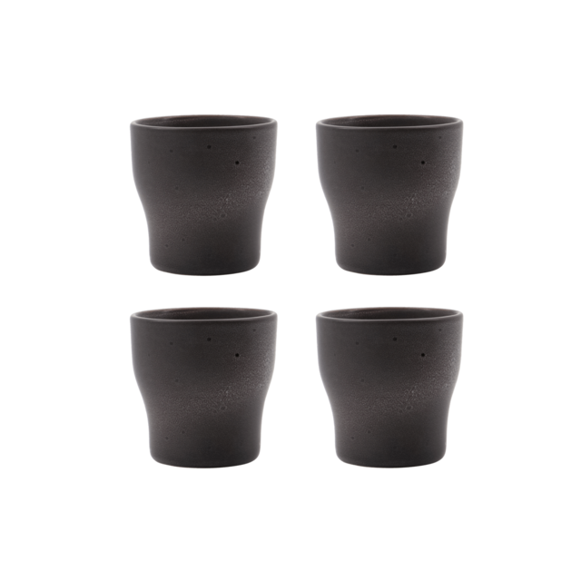 House Doctor Liss thermo mugs dark gray - set of 8 pieces 206262508 House Doctor Liss thermo mugs dark gray - set of 8 pieces 206262508