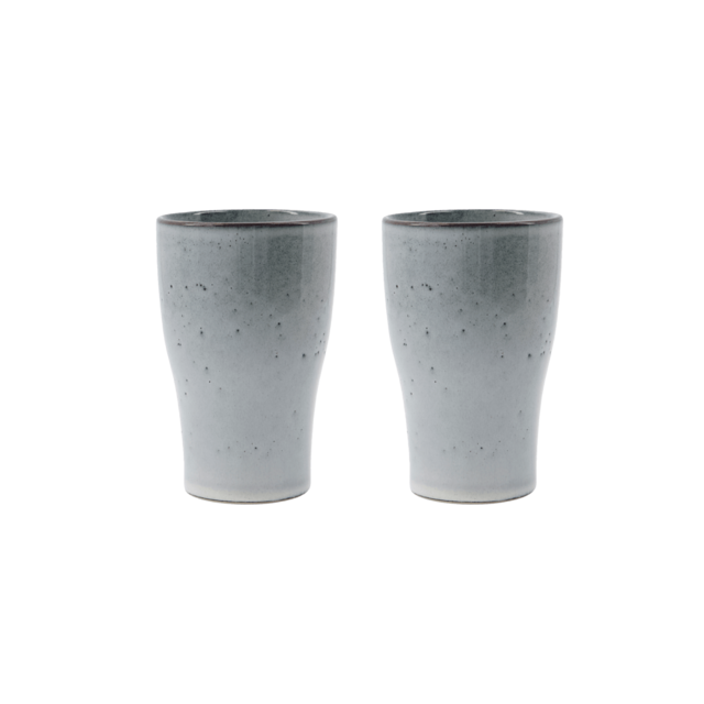 House Doctor Liss thermo mugs light gray - set of 4 pieces 206262507