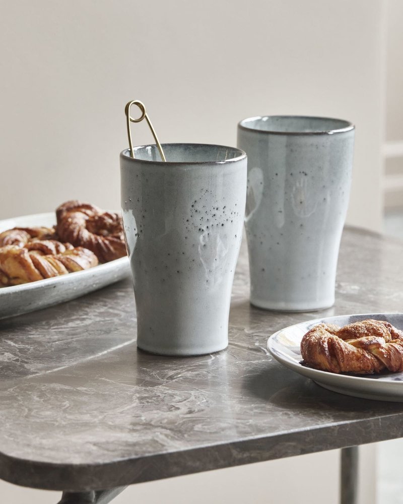 House Doctor Liss thermomokken lichtgrijs - set van 4 stuks 206262507