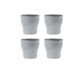 House Doctor Liss thermomokken lichtgrijs - set van 8 stuks House Doctor Liss thermomokken lichtgrijs - set van 8 stuks