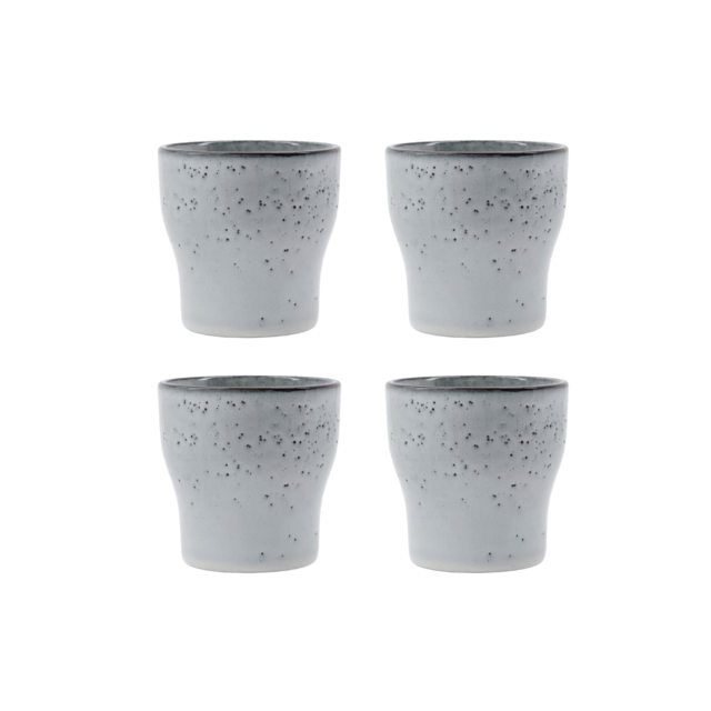 House Doctor Liss thermo mugs light gray - set of 8 pieces 206262506 House Doctor Liss thermo mugs light gray - set of 8 pieces 206262506