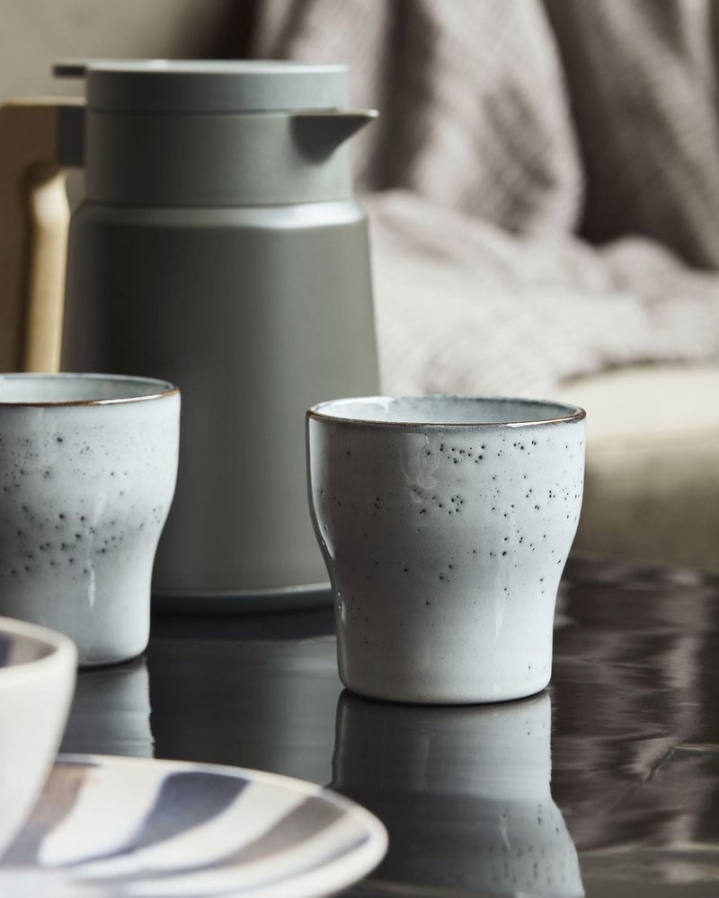 House Doctor Tasses thermo Liss gris clair - lot de 8 pièces 206262506 House Doctor Tasses thermo Liss gris clair - lot de 8 pièces 206262506