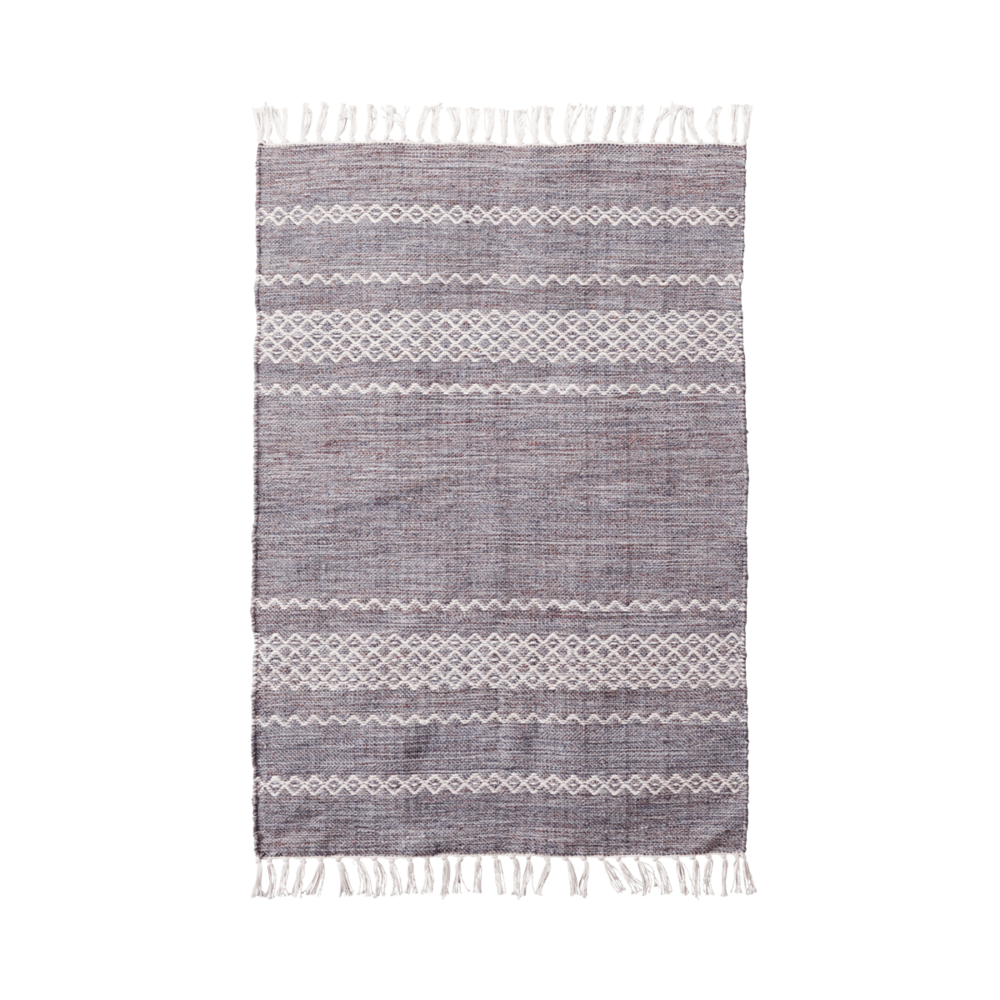 House Doctor Tapis Ciero gris clair 130x85cm - 205085021