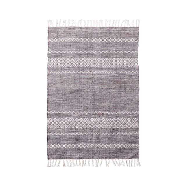 House Doctor Ciero tæppe lysegrå 130x85cm - 205085021