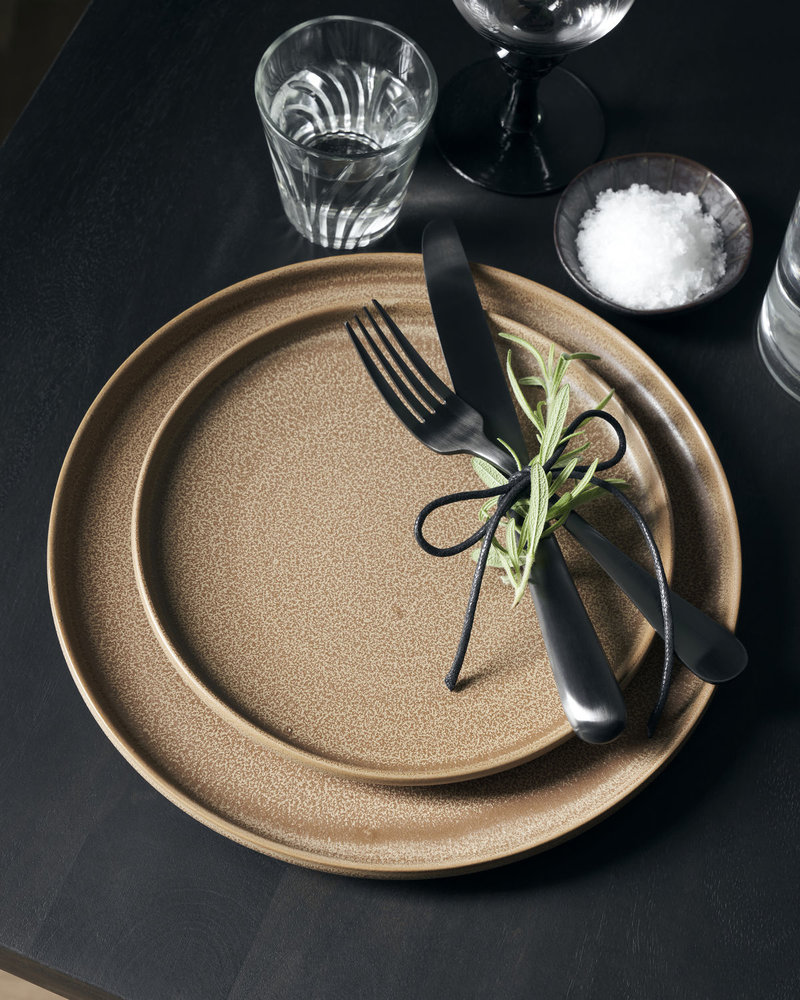 House Doctor Cara frokosttallerkener kamelsæt med 6 stykker - 205421102