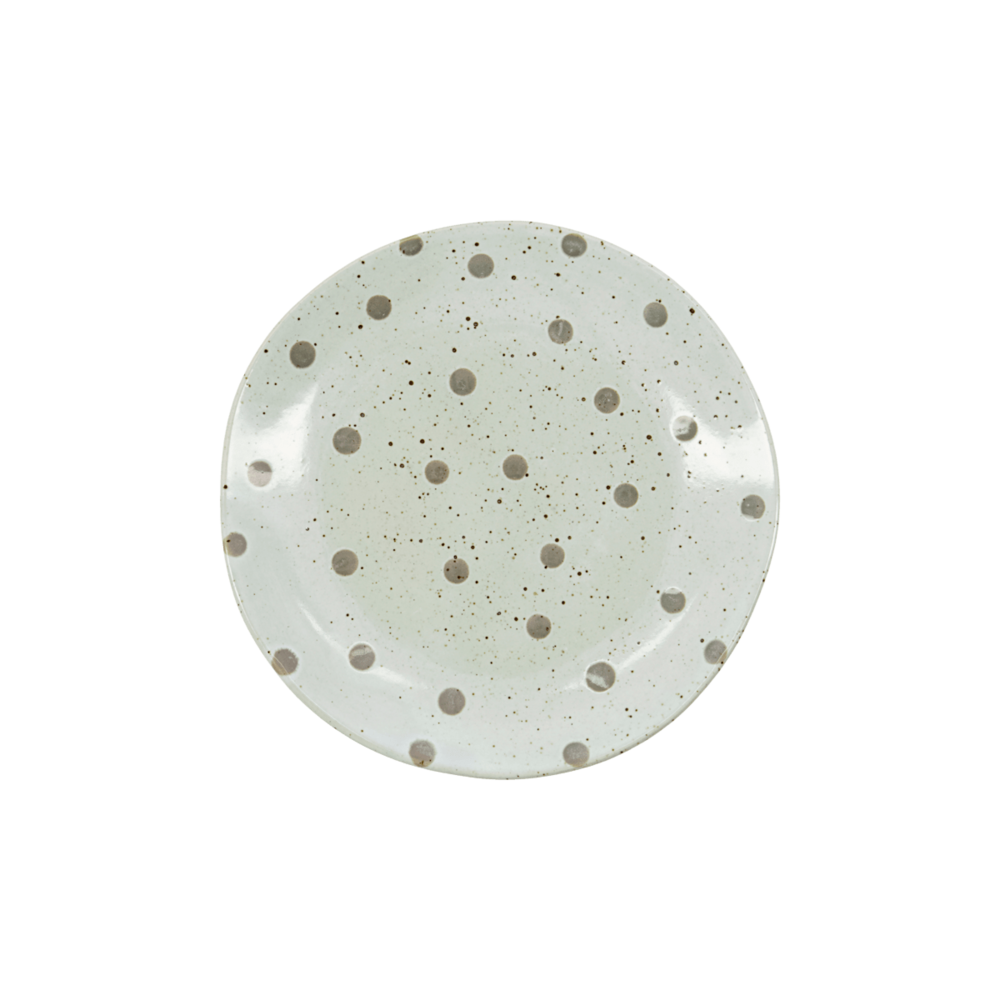 House Doctor Dots plates green set of 6 pieces - 206260080