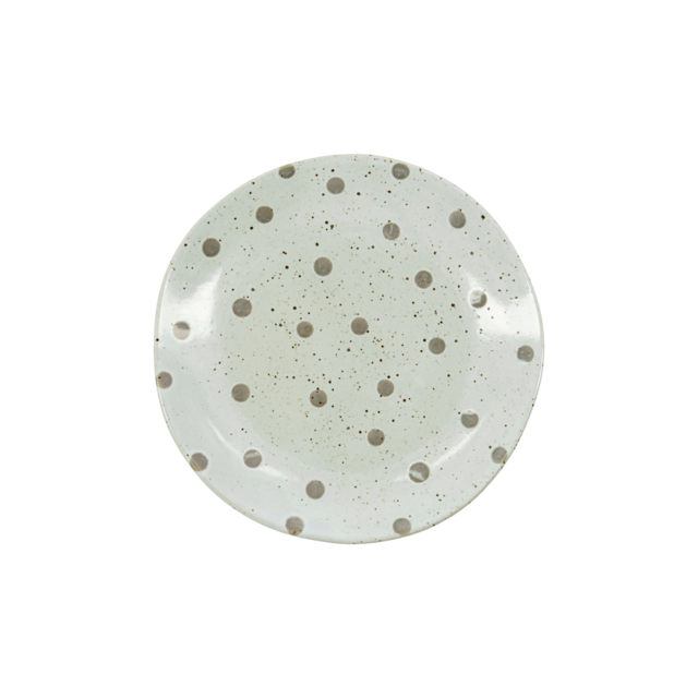 House Doctor Piatti Dots verdi set da 6 pezzi - 206260080