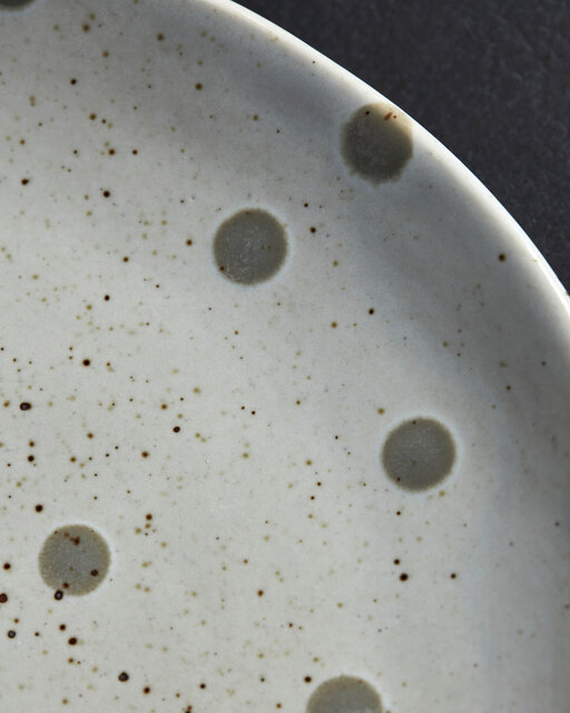 House Doctor Assiettes à pois vertes set de 6 pièces - 206260080