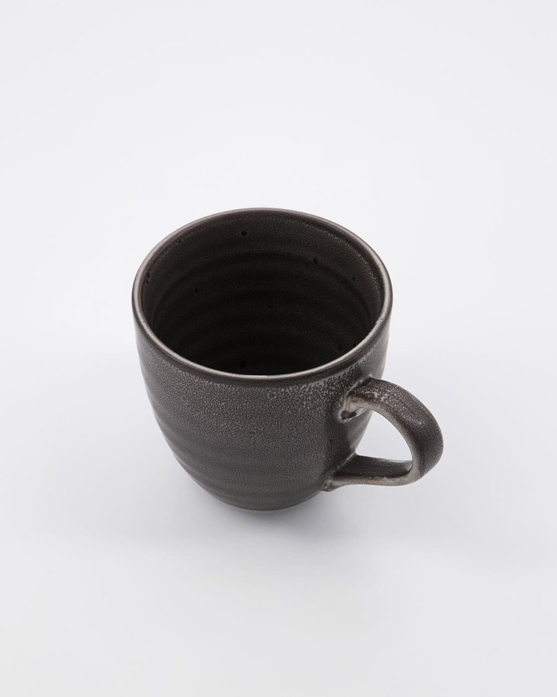 House Doctor Mugs rustiques gris foncé set de 6 pièces - 206262504 House Doctor Mugs rustiques gris foncé set de 6 pièces - 206262504