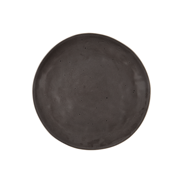 House Doctor Assiettes plates rustiques gris foncé set de 6 pièces - 206262500