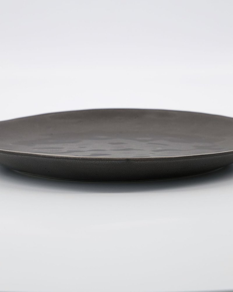 House Doctor Rustic dinerborden donkergrijs set van 6 stuks - 206262500 House Doctor Rustic dinerborden donkergrijs set van 6 stuks - 206262500