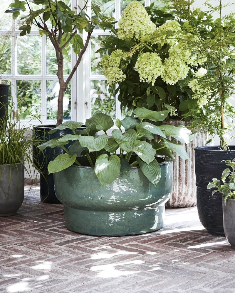 House Doctor Pot de fleurs Terra vert - 203841201 House Doctor Pot de fleurs Terra vert - 203841201