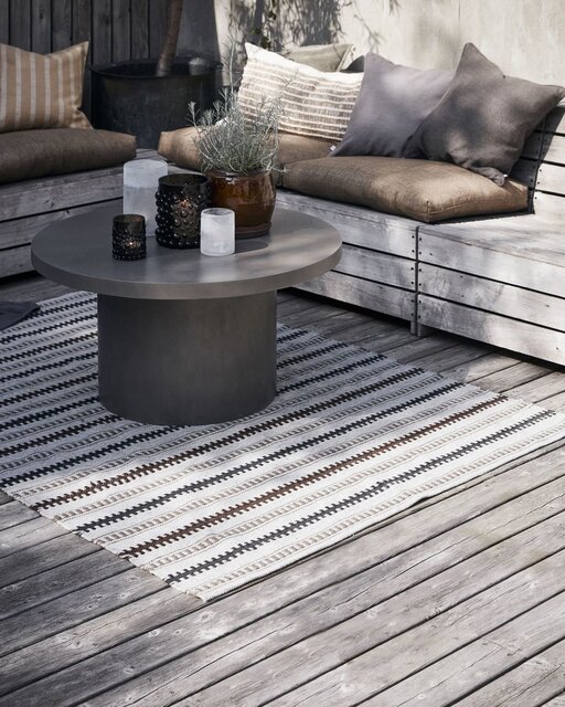 House Doctor Terra vloerkleed lichtgrijs 200x140cm - 205085000